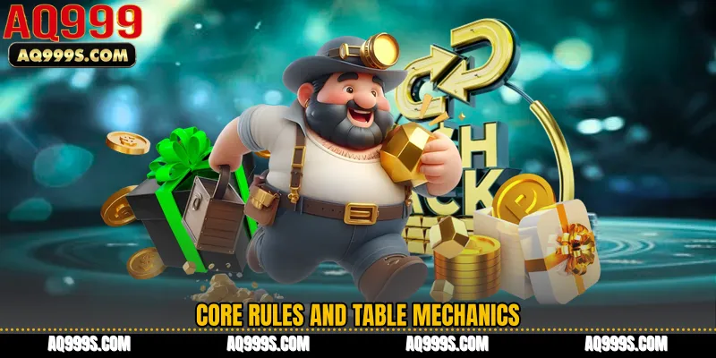 Core rules and table mechanics