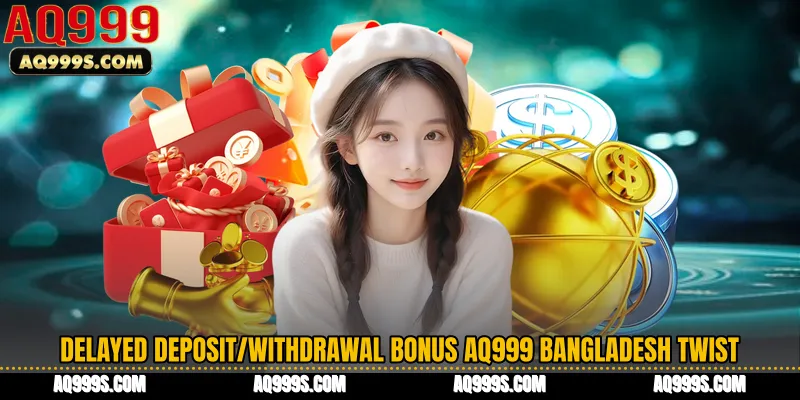 Delayed Deposit/Withdrawal Bonus AQ999 Bangladesh Twist