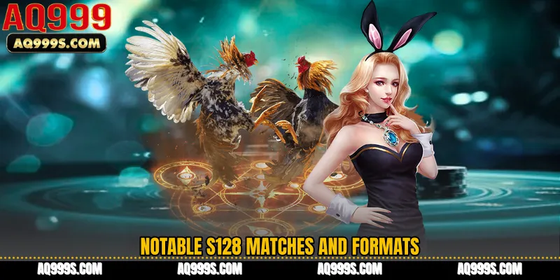 Notable S128 matches and formats