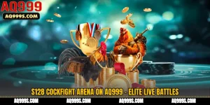 S128 Cockfight Arena on AQ999 - Elite Live Battles