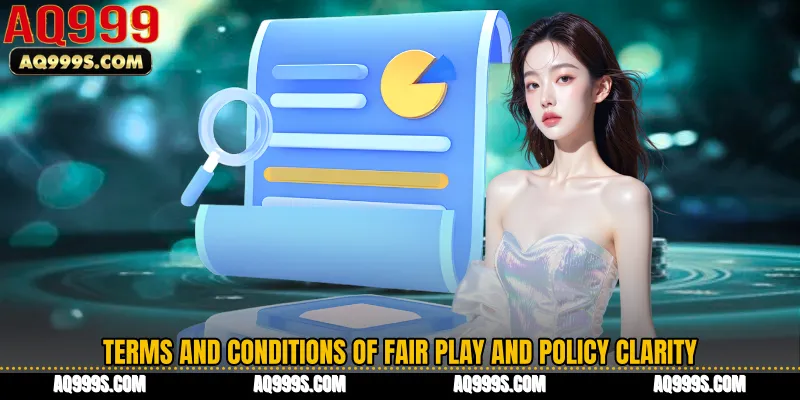 Terms and Conditions of Fair Play and Policy Clarity