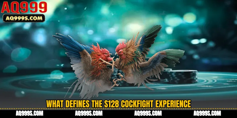 What defines the S128 Cockfight experience